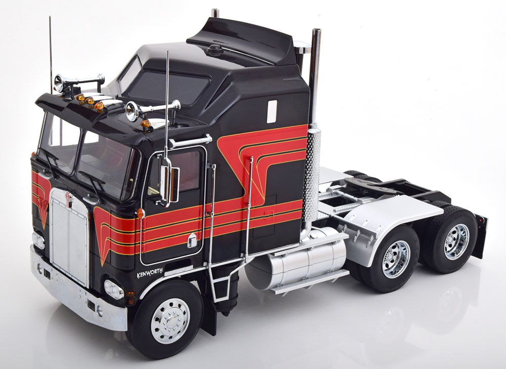 1:18 KENWORTH K100 Aerodyne (1976), black red - RK180142