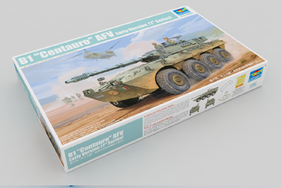 1:35 Сборная модель Итальянский колесный танк B1 Centauro (ранний) - 01562