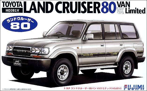 1:24 Сборная модель Toyota Land Cruiser 80 - 037950