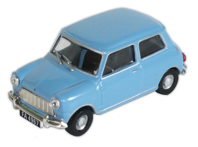 1:43 MORRIS MINI MINOR Kultowe Auta 162, голубая - kul162