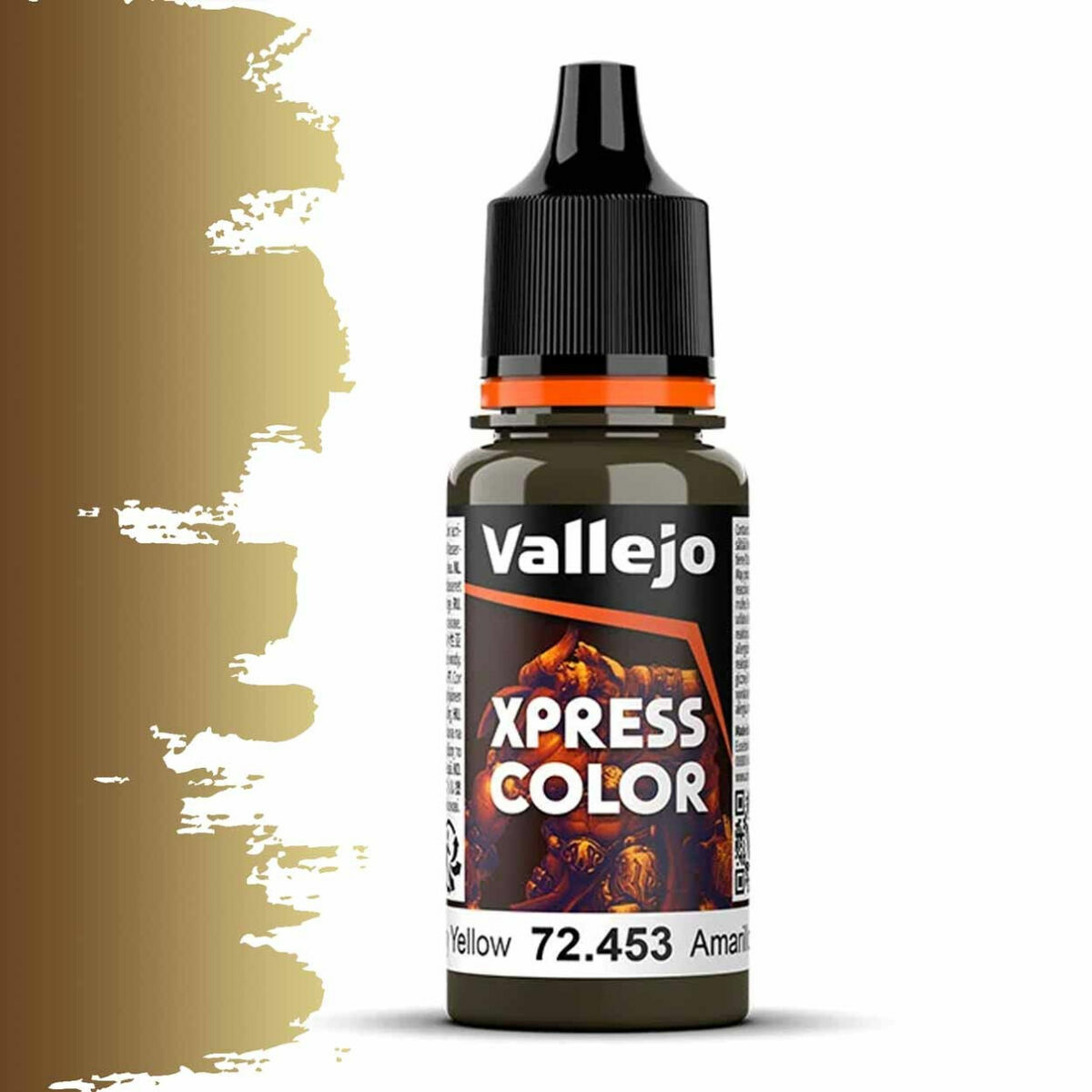Краска акриловая Xpress Color Военный жёлтый / Military Yellow, 18 мл - 72453