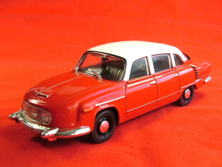 1:43 TATRA 603-1, Автолегенды СССР 155, красный - AL155