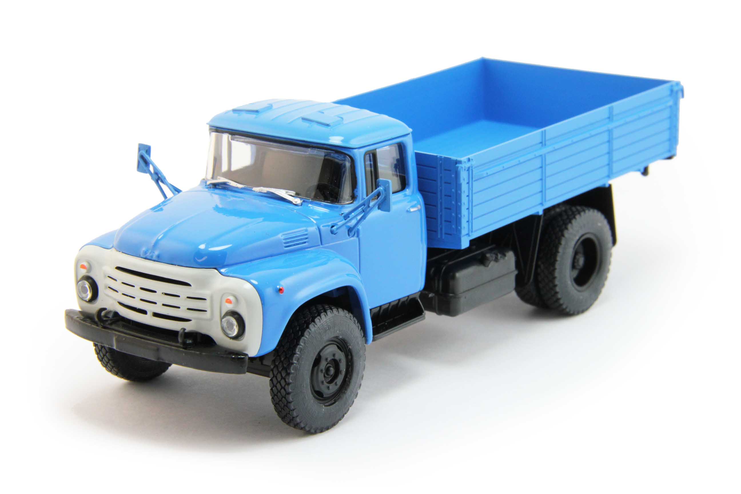 1:43 ЗИL 130-76 бортовой (новая решетка), голубой - UM43-T002