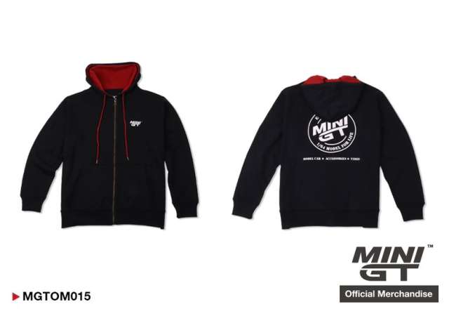 Толстовка на молнии MINI GT, размер XS, black - MGTOM015-XS