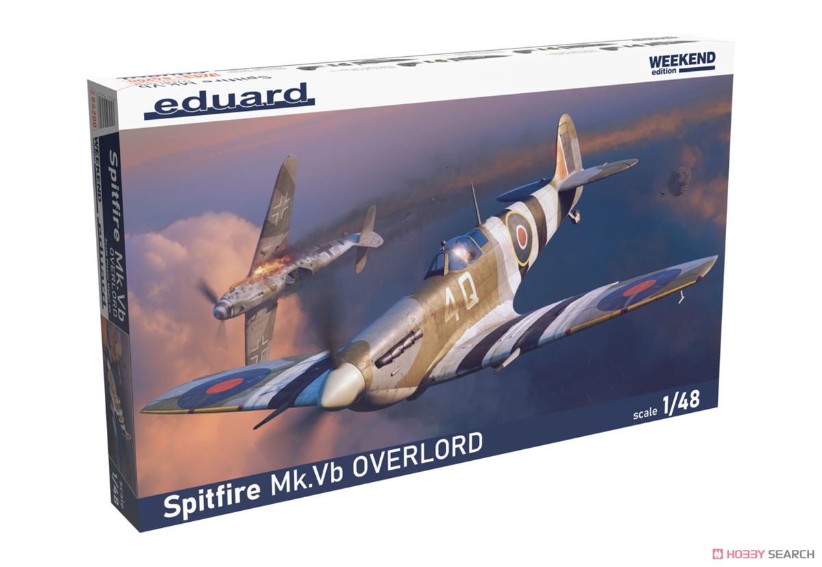 1:48 Сборная модель Spitfire Mk.Vb Overlord - The Weekend Edition - 84200