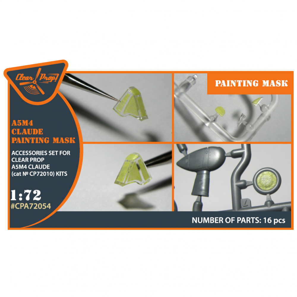 1:72 Маска окрасочная A5M4 Claude - CPA72054
