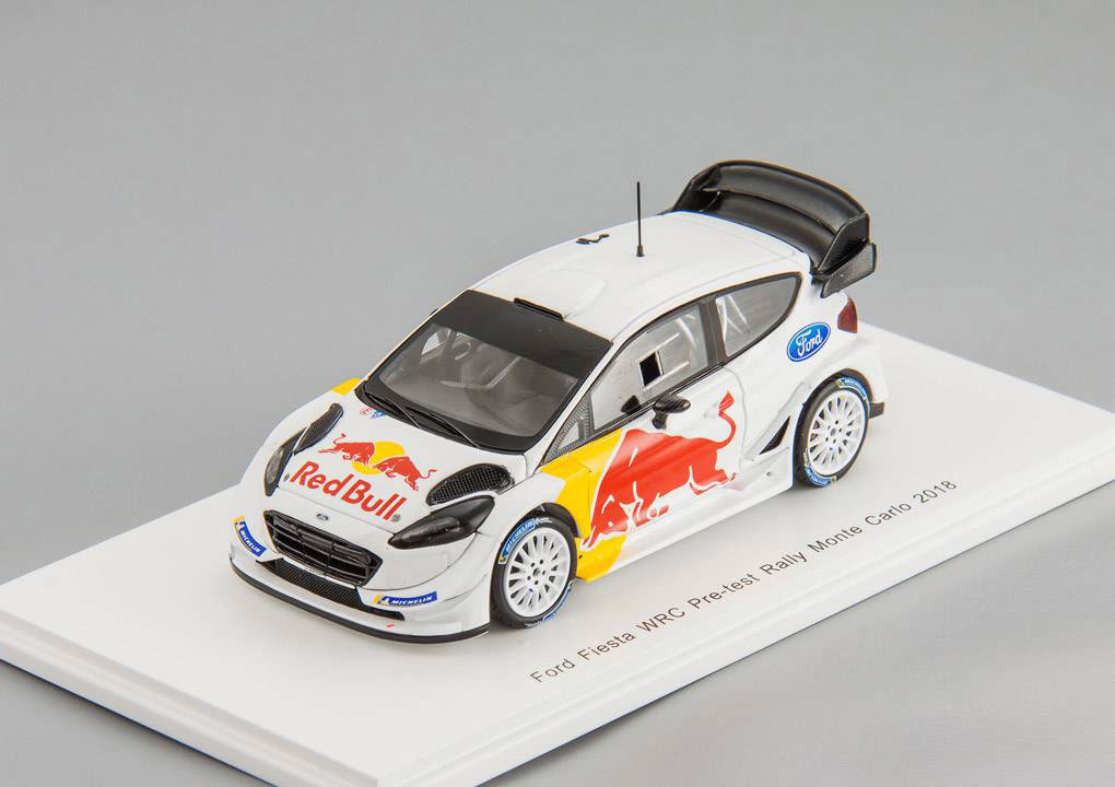 1:43 Ford Fiesta WRC Test Car for 2018 S. Ogier - J. Ingrassia - S5172
