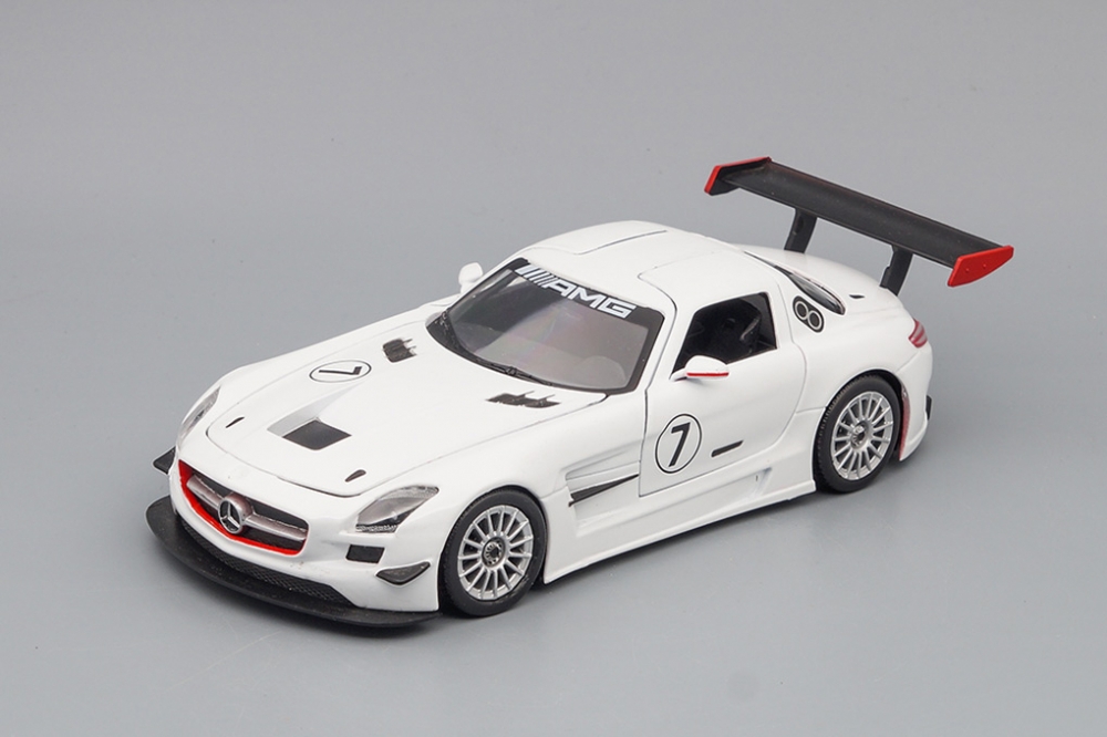 1:24 MERCEDES-BENZ SLS AMG GT3 #7, white - 73770w