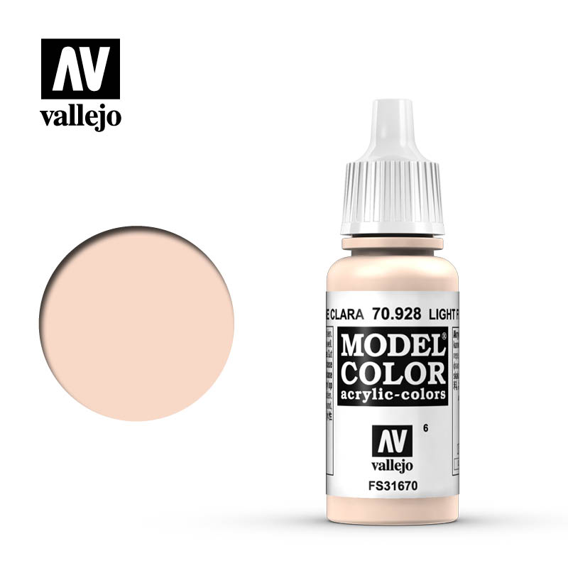 Краска акриловая `Model Color Телесный светлый/Light flesh - 70928