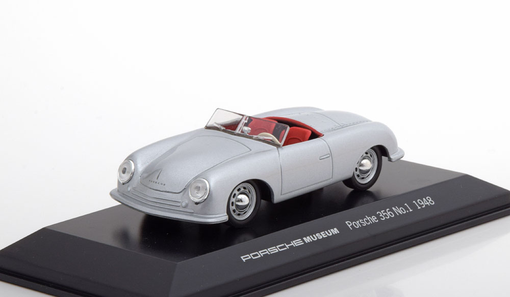 1:43 PORSCHE 356 No.1 (1948), silver - MAP01935618