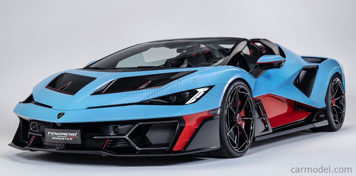 1:18 LAMBORGHINI FENOMENO ROADSTER 2025 - CON VETRINA - WITH SHOWCASE - LAMBO068