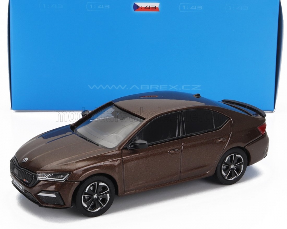 1:43 SKODA Octavia Iv Rs (2020), Brown Met - 037Ri