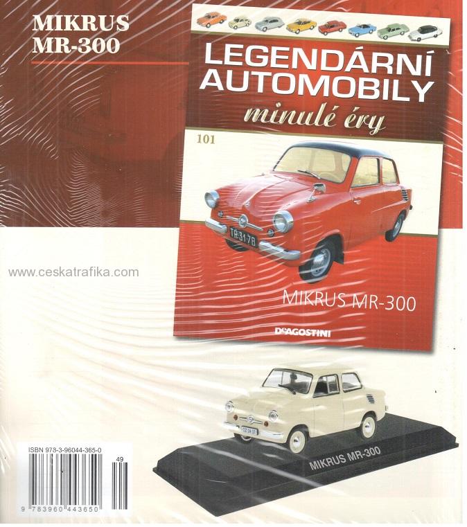 1:43 MIKRUS MR-300, Legendarni automobily minule ery 101 - LAME101