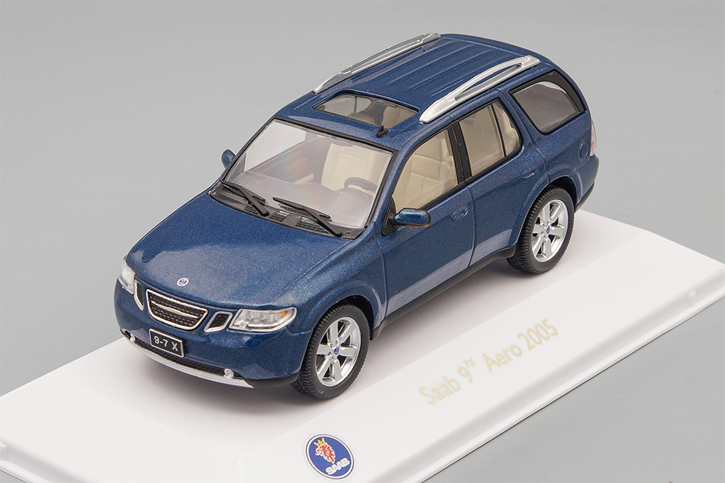 1:43 SAAB 9-7 X Aero 4x4 2005 Blue - 3898028
