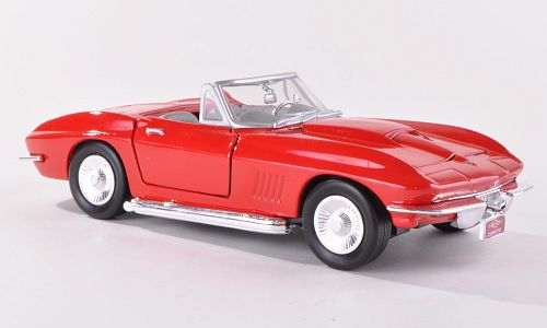 1:24 CHEVROLET Corvette Stingray Convertible (C2) (1967), red - 73224RED