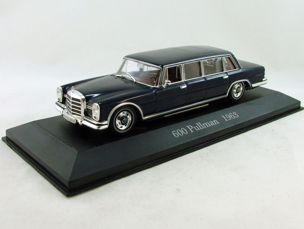 1:43 MERCEDES-BENZ 600 Pullman (1963), Mercedes-Benz Offizielle Modell-Sammlung 4, dark blue - MB004