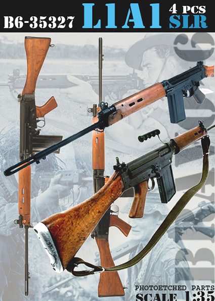 1:35 L1A1 SLR, 4 шт. - B6-35327
