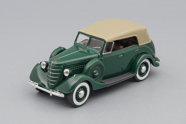 1:43 Горький 11-40 с тентом, зеленый - H160b