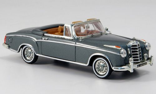 1:43 MERCEDES-BENZ 220SE (w128) Cabriolet (1958), silver - 28622