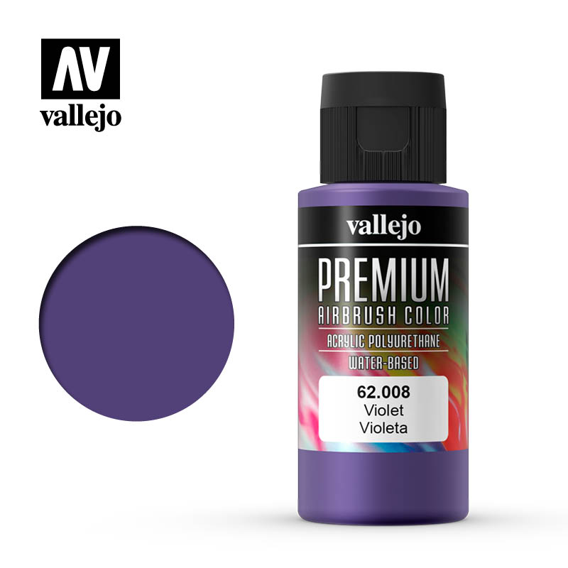 Краска акрил-уретановая 'Premium Color' Фиолетовый/Violeta - 62008