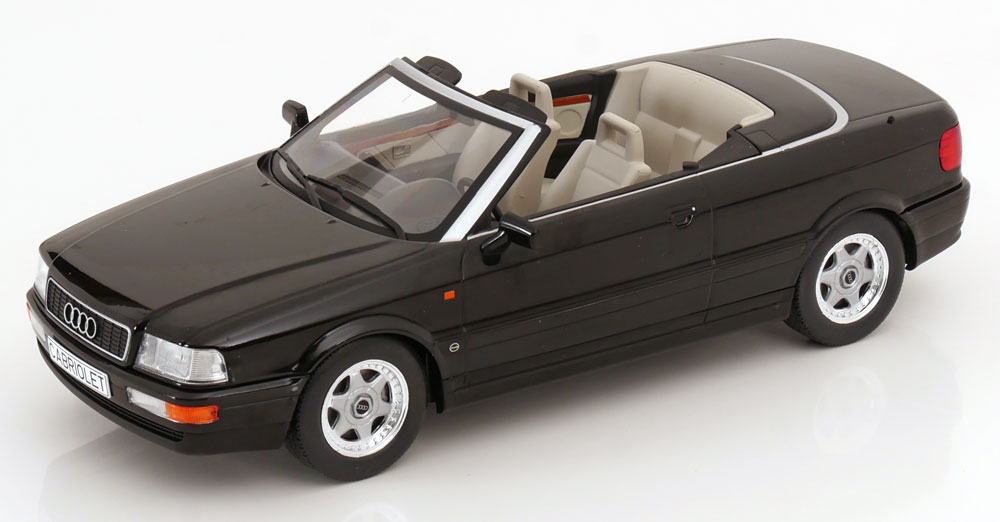 1:18 AUDI 80 Cabriolet 1991-2000 black - MCG18372