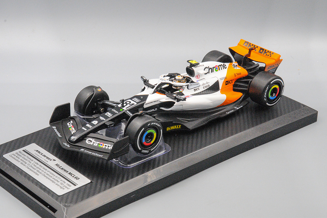 1:24 McLAREN MCL60 №81 Monaco Grand Prix (2023), 24 см - 68203K