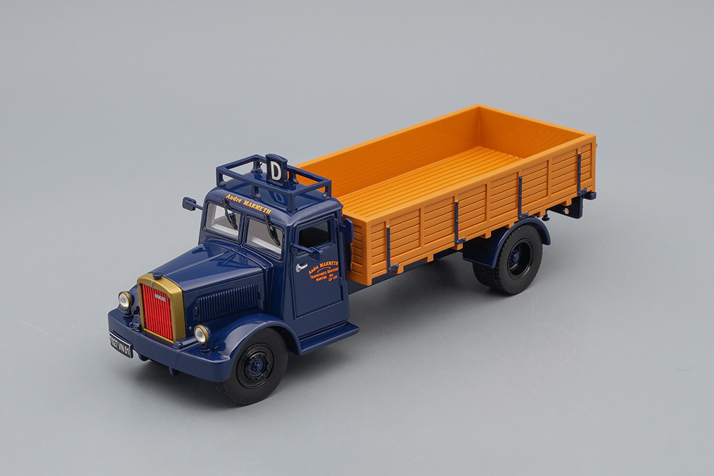 1:43 BERLIET GDR TRANSPORTS MARMETH (бортовой грузовик) 1940, blue - 114932
