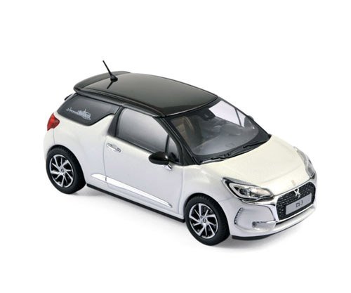 1:43 CITROËN DS3 (рестайлинг) 2016 Pearl White - 155260