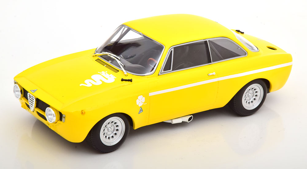 1:18 ALFA ROMEO GTA 1300 Junior (1971), gelb/weiß - 155120024