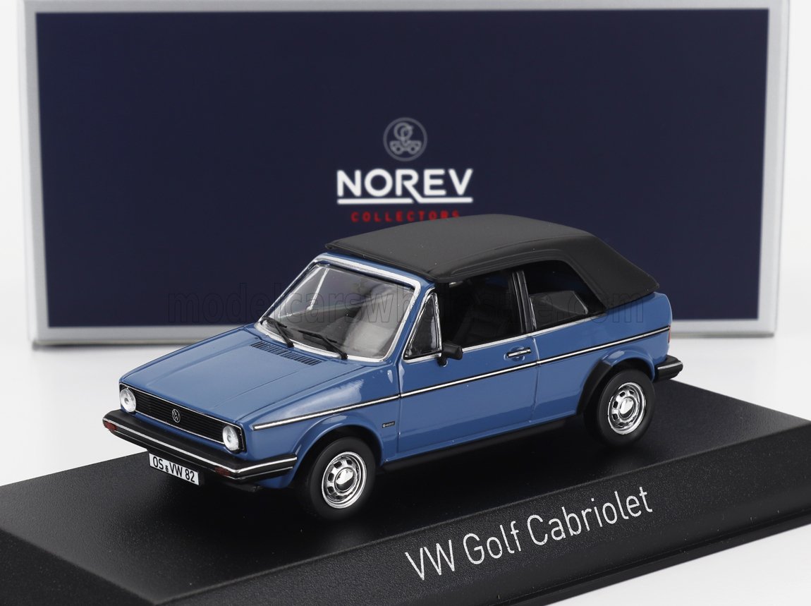 1:43 VOLKSWAGEN Golf Cabriolet Open (1981), blue - 840069