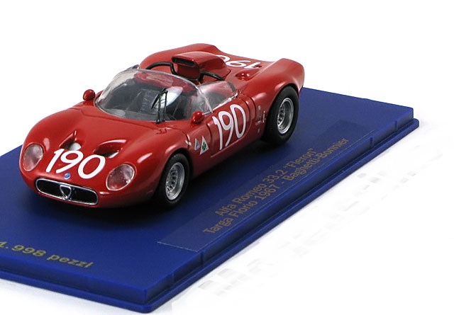 1:43 ALFA ROMEO 33.2 Fleron Targa Florio №190  Targa Florio, Baghetti/Bonnier (1967) - 706808
