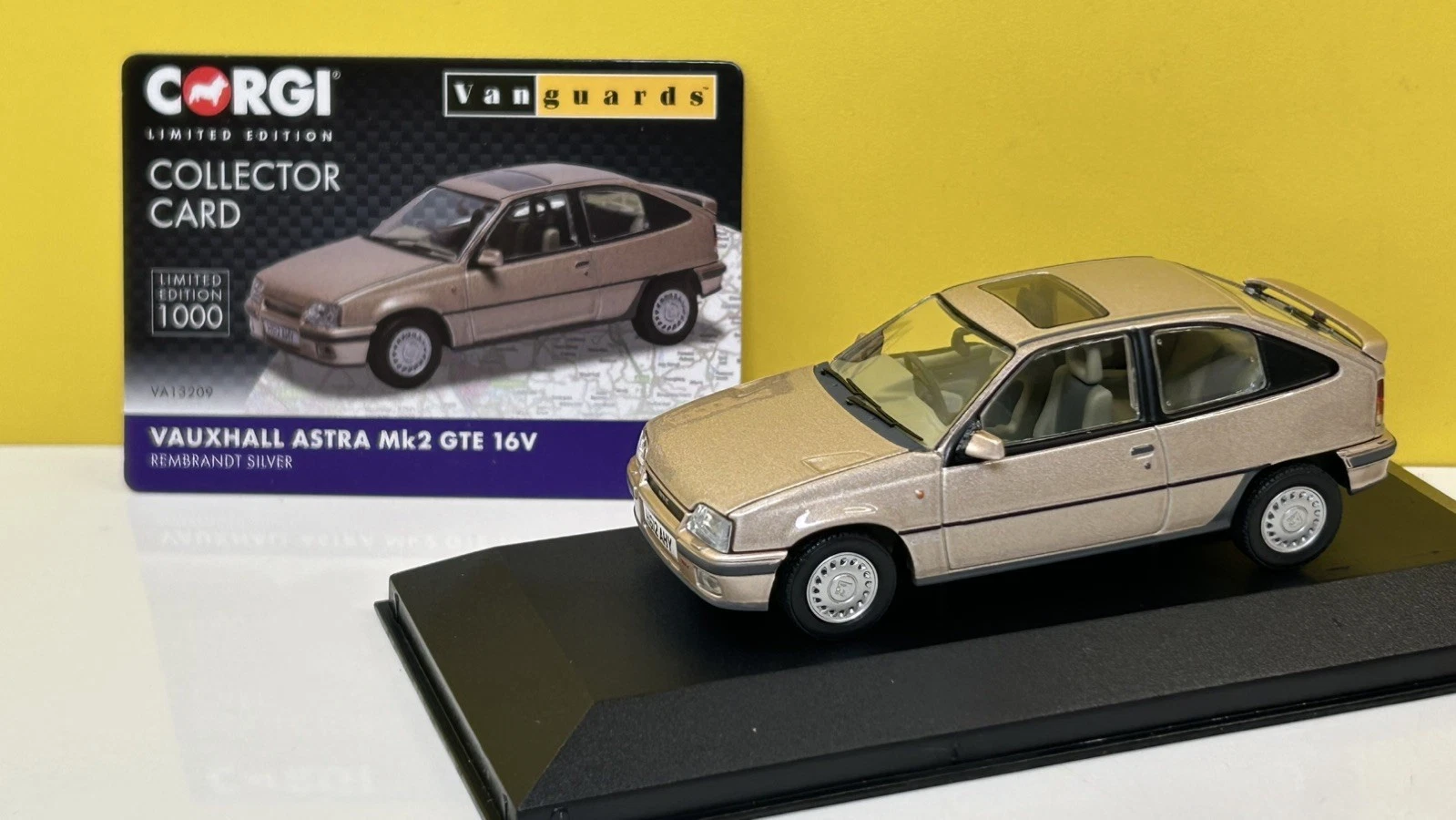 1:43 VAUXHALL Astra Mkii Gte 16v (1989), Rembrandt Silver - VA13209