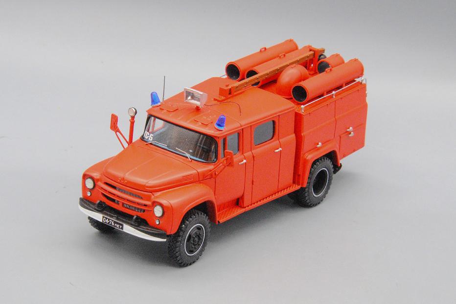 1:43 Автомобиль газодымозащитной службы АГ-12 (ЗИЛ 130) 64А 12 отряд техслужбы Ленинграда - SL248-1