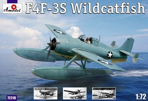 1:72 Сборная модель Американский истребитель-бомбардировщик Grumman F4F-3S Wildcatfish - 72210