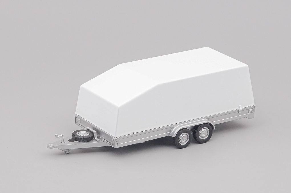 1:43 Прицеп Niewiadow, white - NIEW-N126-1