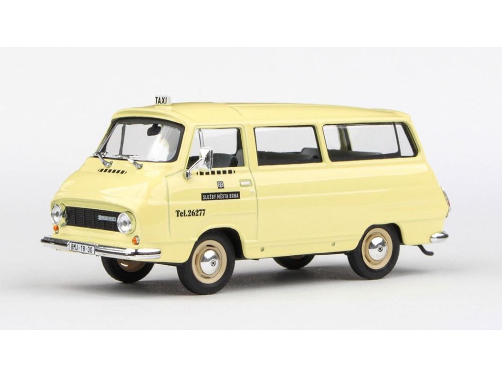1:43 SKODA 1203 (1974) Taxi Žlutá - 705XD05