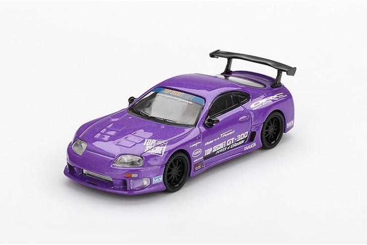 1:64 TOYOTA Supra MK4 (A80) Top Secret GT-300 (1999), purple - MGT01067