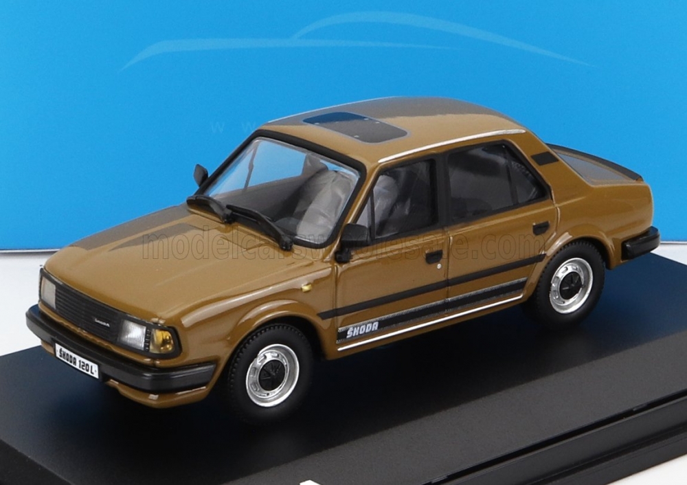 1:43 SKODA 120l Berline (1984), Brown - 702RA1