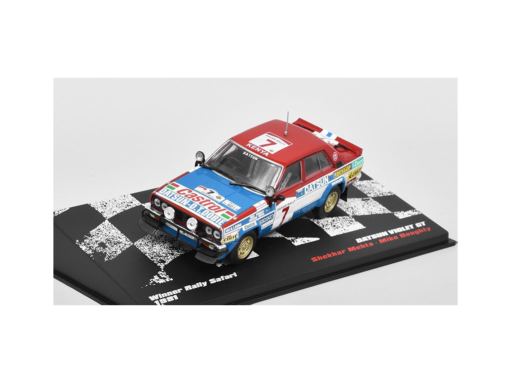 1:43 Datsun Violet GT Winner Rally Safari 1981, Rallye automobily 29 - DEAZAV29