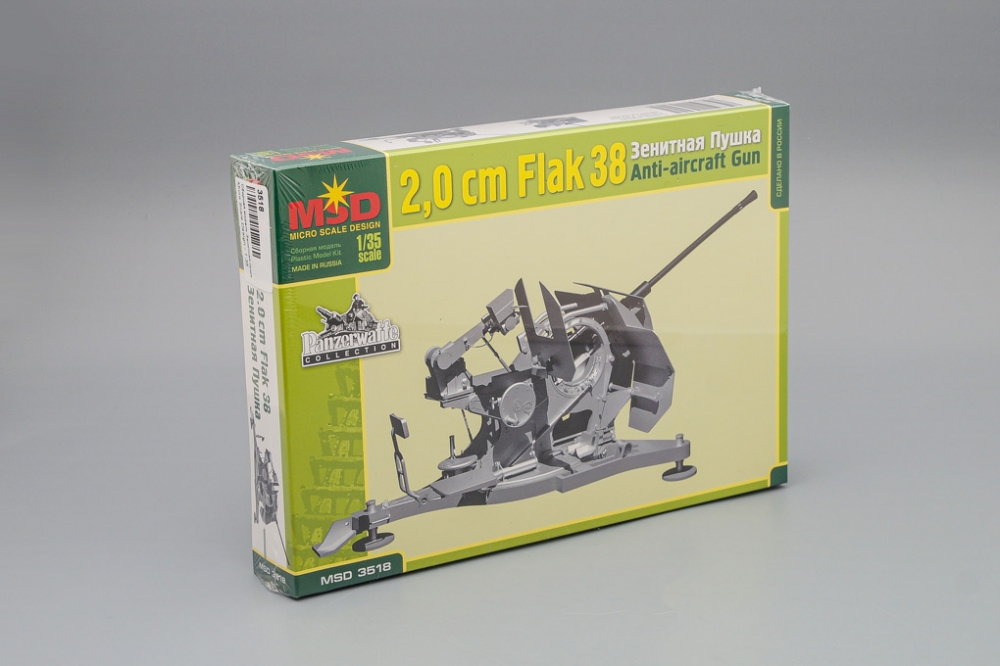 1:35 Сборная модель Зенитная пушка 2,0-см Flak 38 - 3518