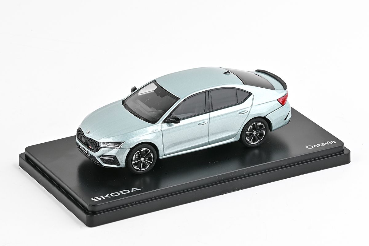 1:43 SKODA Octavia IV RS (2020) - Arctic Green Metallic - 037HX