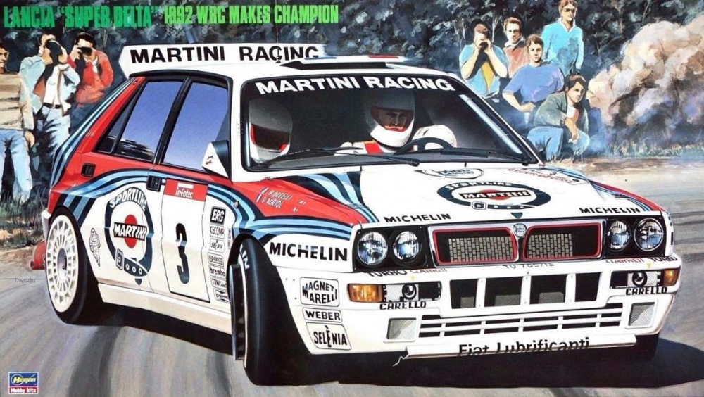 1:24 Сборная модель LANCIA Super Delta ('92 WRC Makes Champion) - 25015