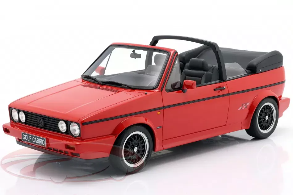 1:12 VOLKSWAGEN Golf Cabriolet Sportline Mk1 (1991), red - G095