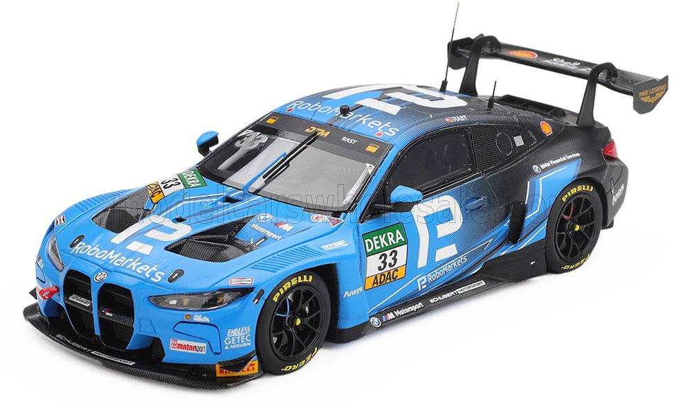 1:43 BMW 4-SERIES M4 GT3 Team Schubert Motorsport №33 Winner Race 1 DTM Race Zandvoort Rene Rast (2025) - TSM430891