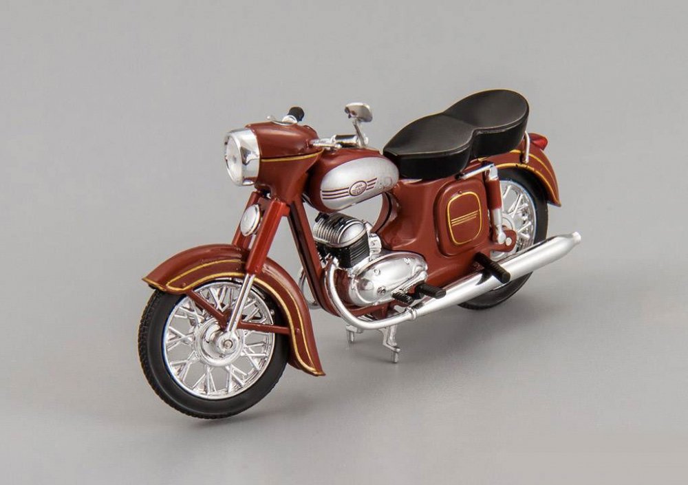 1:24 JAWA 350 'Kyvacka' type 354/04 мотоцикл (1957), brown - 7168104