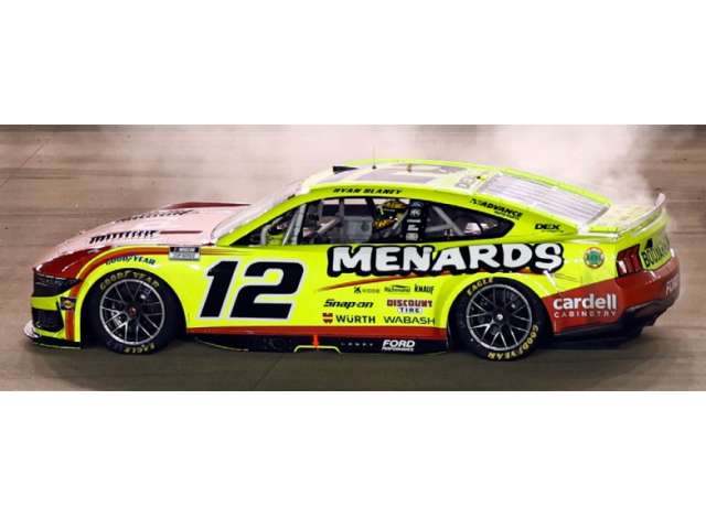 1:64 Ford Mustang #12 Ryan Blaney *Menards/Cardell* various 2025 - W122565MENRB9