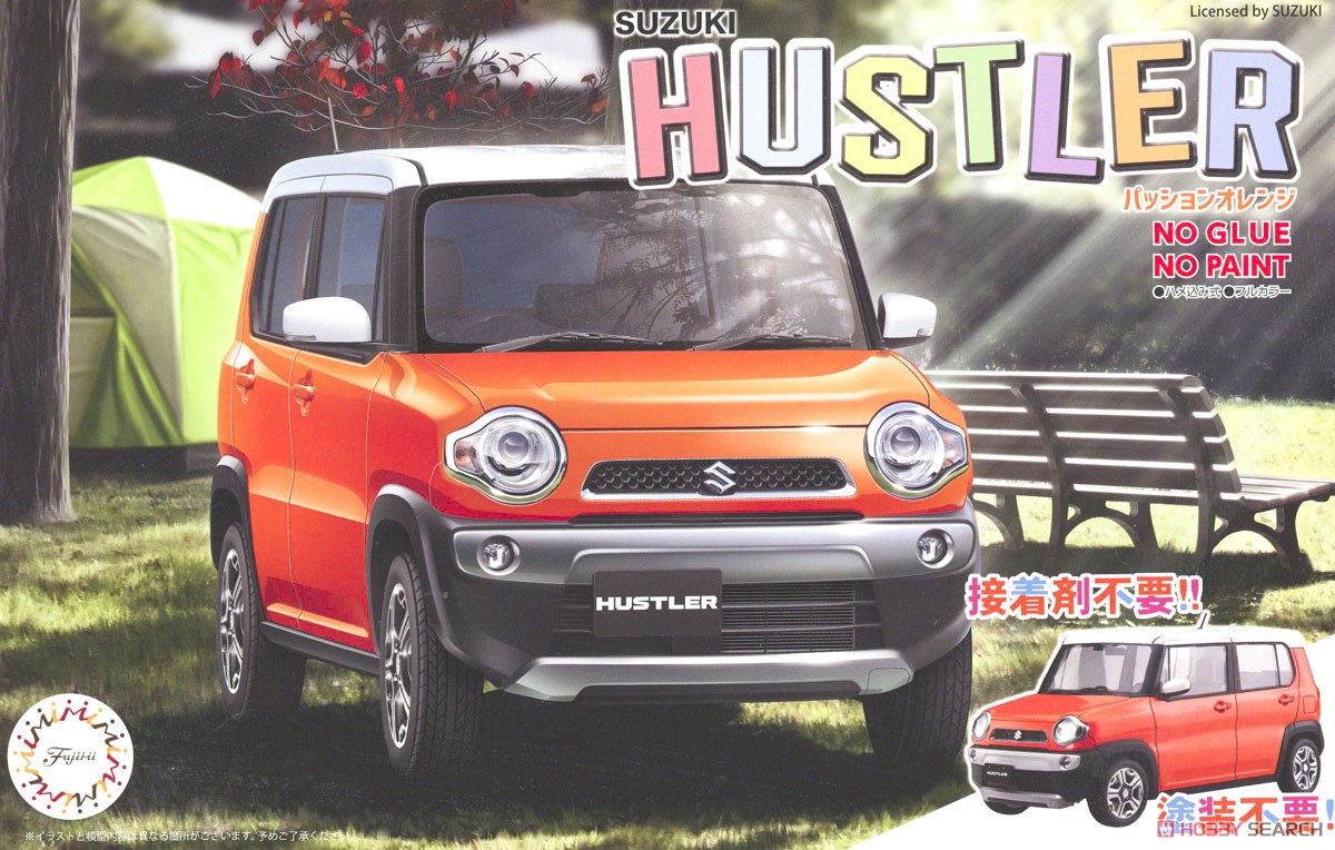 1:24 Сборная модель Suzuki Hustler (Passion Orange) - 06601