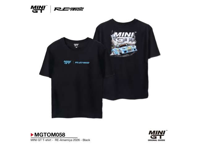 Футболка MINI GT «RE-Amemiya», размер M, black - MGTOM058-M