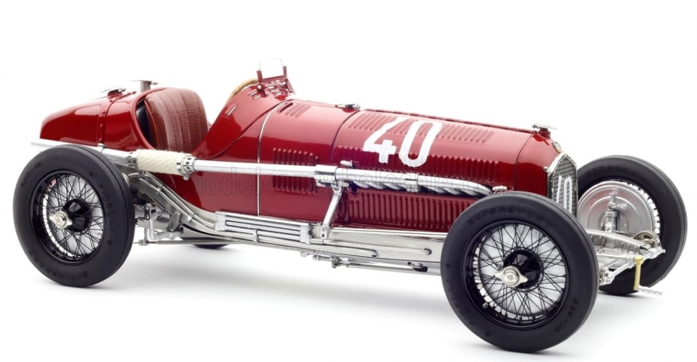 1:18 ALFA ROMEO F1 P3 N40 Winner Comminges Gp (1933) Fagioli, Red - M228