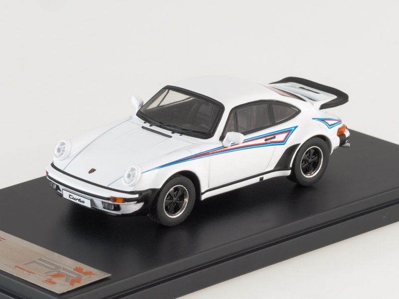 1:43 PORSCHE 911 Turbo 'Martini Edition' 930 (1975), white - PRD109